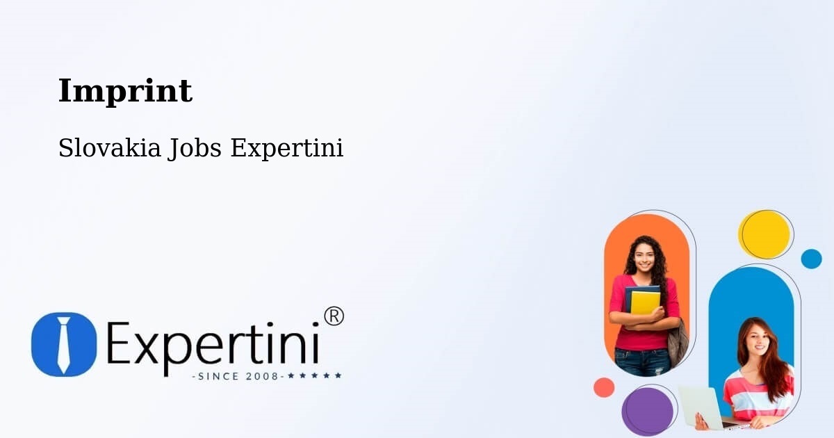 Imprint – Lučenec - Slovakia Jobs Expertini